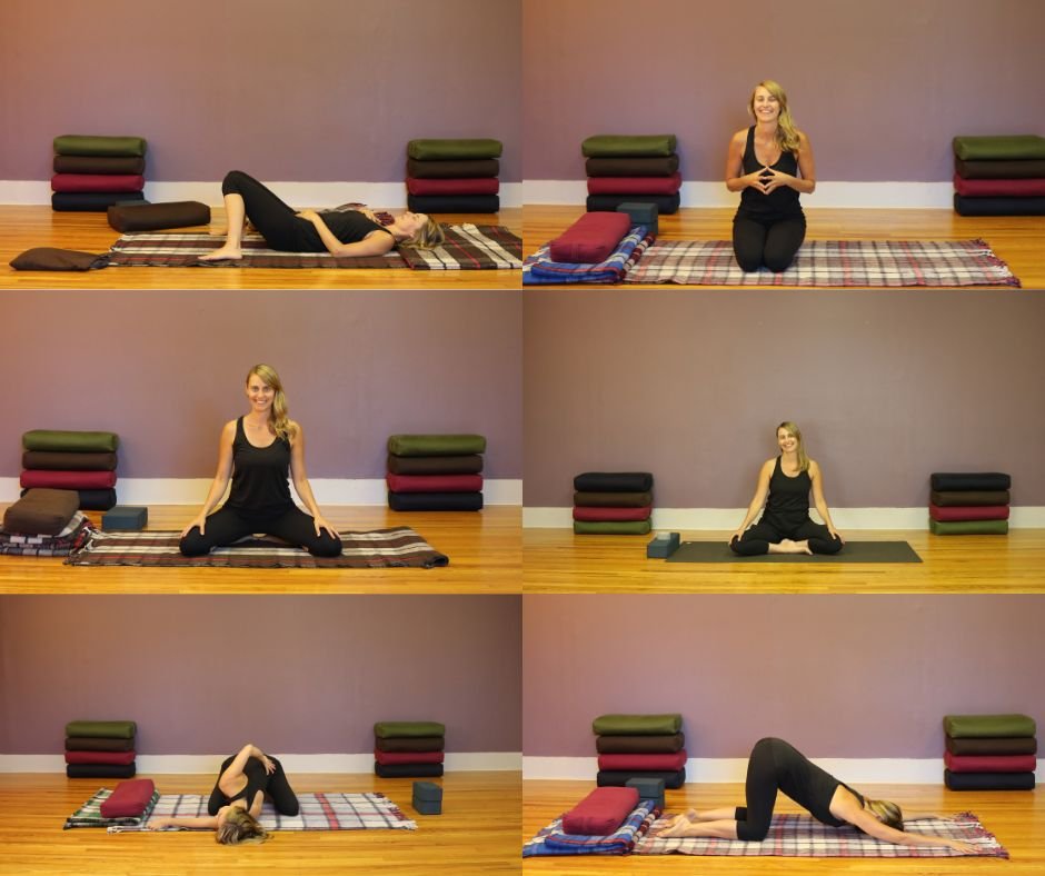 yin yoga sequence for fall