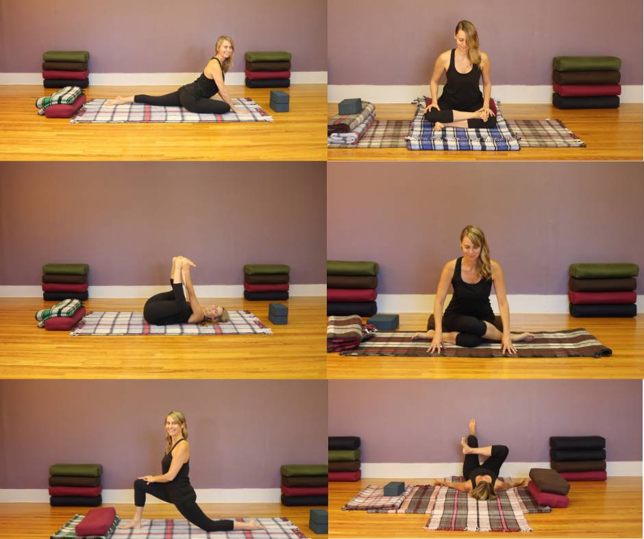 Freeing and stimulating stomach and spleen meridian | Ekhart Yoga