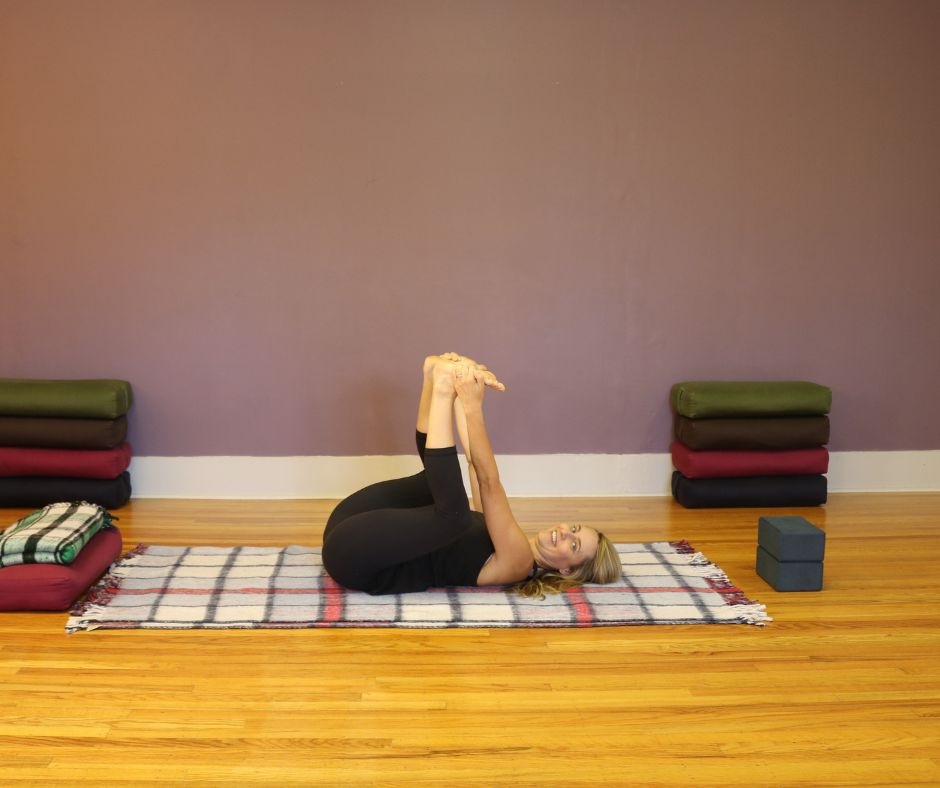 Release Back Tension (and More) With This Restorative Pose - Breathe  Together Yoga