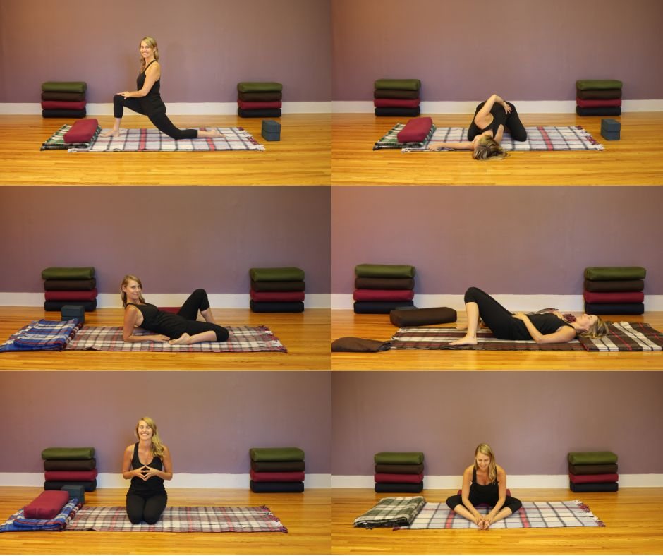 Yin Yoga Sequence for the Spleen and Stomach Meridians