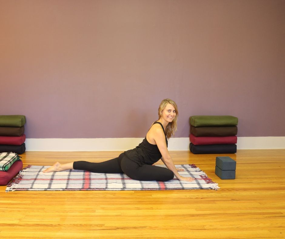 Yin yoga for glutes. They're all the same pose!